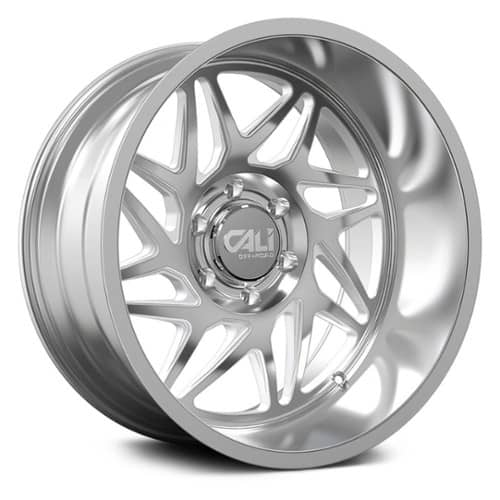 Cali Off-Road Gemini 9112 22x12 8x165.1 -51 ET 125.2 CB Polished/Milled Spokes (9112-22281P)