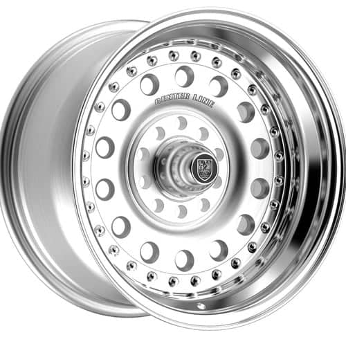 Centerline 002P Pro Stock 15x8 5x114.3/5x120.65 0 ET 81 CB Brushed Polished (002P-58004+00)