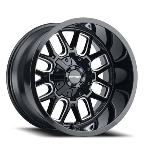 Mayhem Cogent 17x9 8x165.1 -12 ET Gloss Black (8107-7981BM)