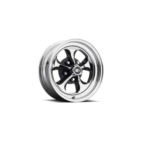 Cragar 32C Klassic 15x8 5x114.3/5x120.65/5x127 -16 ET 87.4 CB Chrome/Black (325899)
