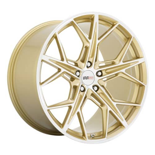 Cray Hammerhead Gloss Gold W/ Mirror Cut Face (1990HMH385120L67)