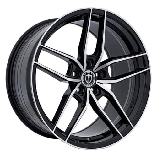Curva CFF25 Gloss Black Machine Face (CFF25-20101144073BMF)