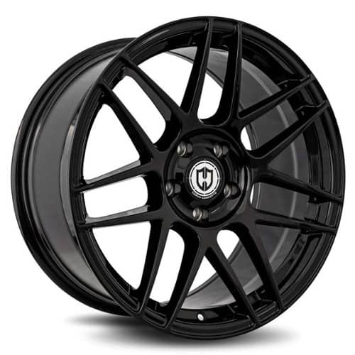 Curva CFF300 19x8.5 Blank 5 Lug 35 ET 73.1 CB Gloss Black (CFF300-1985BLNK3573B)