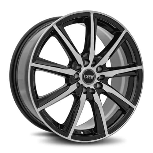 Diablo Racing DRW D18 18x7.5 5x110/5x114.3 40 ET 73.1 CB Gloss Black Machine Face (D18-187510H1104073BMF)