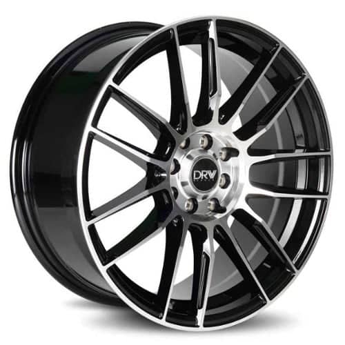 Diablo Dynamic Racing D22 18x8 5x105/5x114.3 38 ET 73.1 CB Black Machined (D22-188010H1053873BMF)