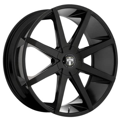 Dub Push (S110) 20x8.5 6x115/6x120 42 ET 72.56 CB Gloss Black (S1102085D1+42)
