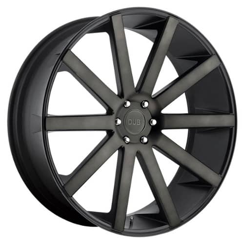 Dub Shot Calla / S121 Black & Machined with Double Dark Tint (S121229584+20)