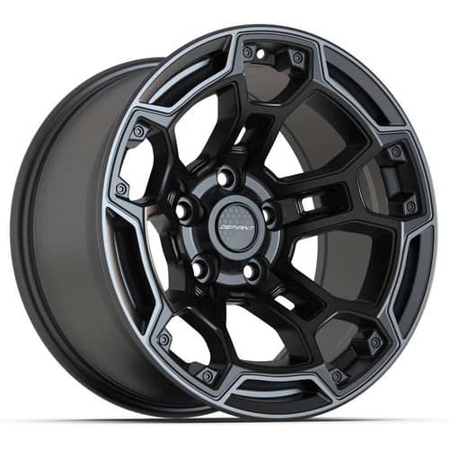 Defiant DF03B Satin Black with Dark Satin Charcoal 2-Tone (DF03B17090512712B1G1)