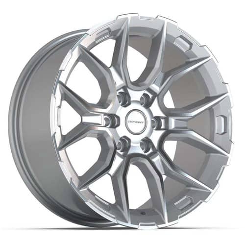 Defiant DF18B Gloss Silver Machined (DF18B20090655018MS)