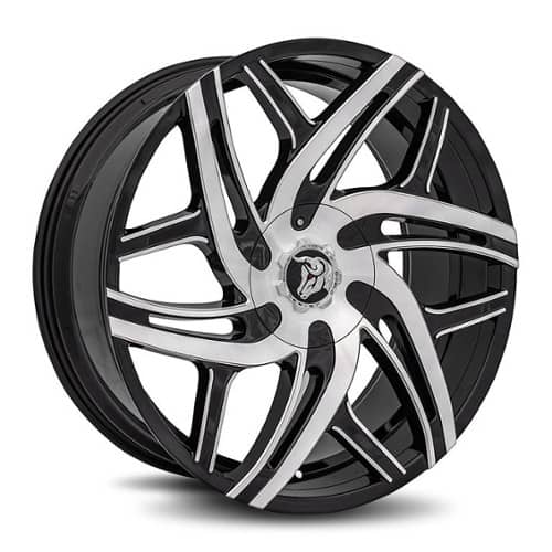 Diablo Hurricane Black Machine Face (HUR-24151201273MFM)