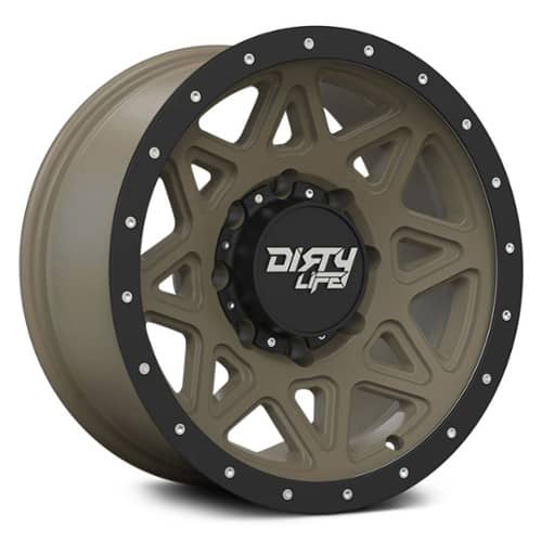 Dirty Life Theory 9305 Matte Gold w/ Matte Black lip (9305-7973MGD)
