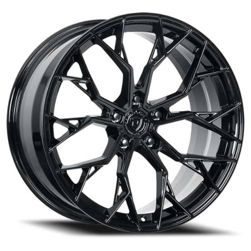 Dolce Aria 20x8.5 5x114.3 38 ET 73.1 CB Gloss Black (ARIA28554GB)