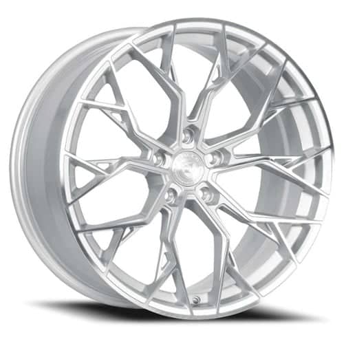 Dolce Aria 20x8.5 5x114.3 38 ET 73.1 CB Gloss Silver/Machined Face (ARIA28554GSF)