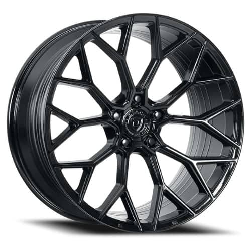 Dolce Pista 20x8.5 5x114.3 38 ET 73.1 CB Gloss Black (PISTA28554GB)