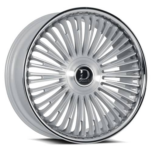 Dolce Razzo 22x9.5 6x139.7 35 ET 106.2 CB Brushed Silver (RAZZO229500GSBF)