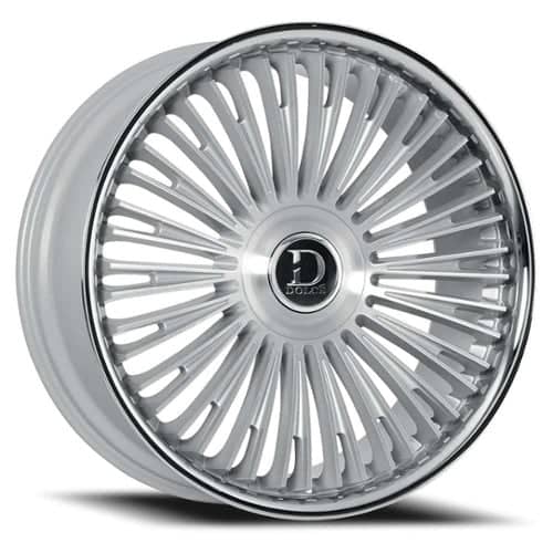 Dolce Razzo Gloss Silver/Brushed Face/Stainless Lip (RAZZO229536GSBF18)