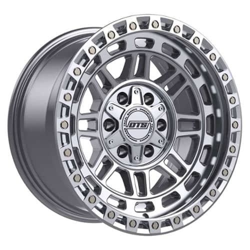 Dropstars Trail Series 603MS 17x9 8x170 0 ET 125.2 CB Machined and Silver (603MS-7908900)