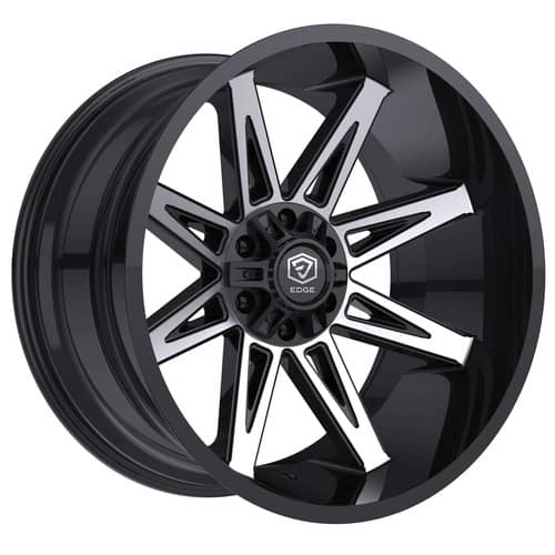 Edge 304 Gloss Black w/Machined Face (304MB-2090900)