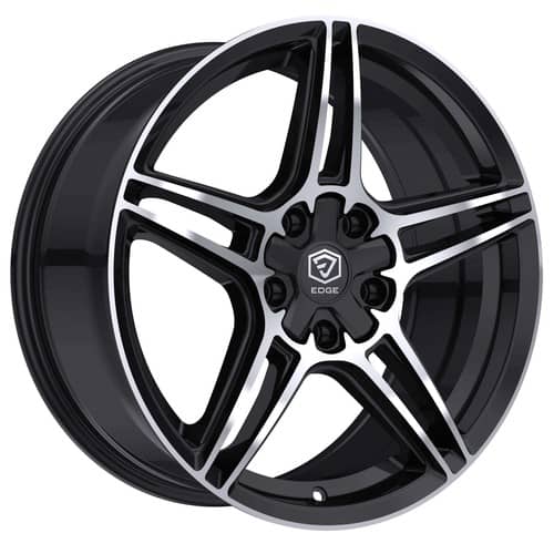 Edge 354 Gloss Black Machined Face (354MB-6751840)