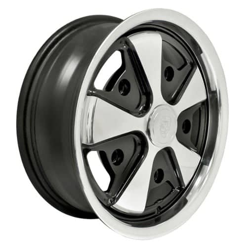 Empi 911 Alloy Wide 15x5.5 20 ET 73 CB Black/Polished (10-1110-0)