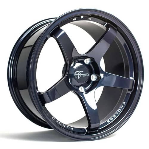 Endless Forged F01 18x9.5 5x120 38 ET 64.1 CB Apex Blue (F01-89512-38-APB)