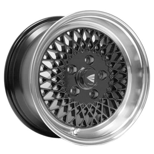 Enkei Enkei92 15x7 5x114.3 38 ET 72.56 CB Black with Machined Lip (465-570-6538BK)