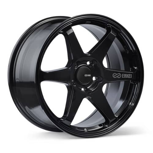 Enkei T6R 18x8 5x112 45 ET 72.56 CB Gloss Black (539-880-4445BK)