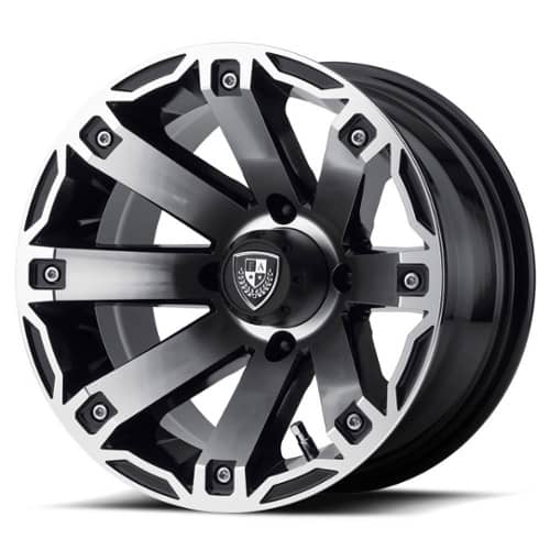 Fairway Alloy FA143 Rage Machined Gloss Black (FA-143-M)