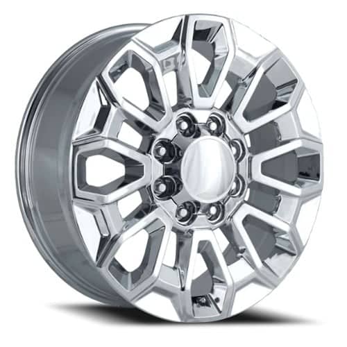 Factory Reproductions FR 277 22x8.5 8x180 44 ET 124.1 CB Chrome (277285448001)