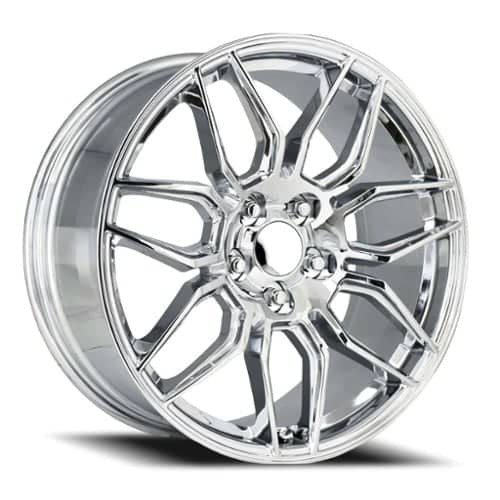 Factory Reproductions FR 401F 18x8.5 5x120.65 54 ET 70.3 CB Chrome (401885543401F)