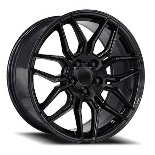 Factory Reproductions FR 401F 18x8.5 5x120.65 54 ET 70.3 CB Gloss Black (401885543402F)