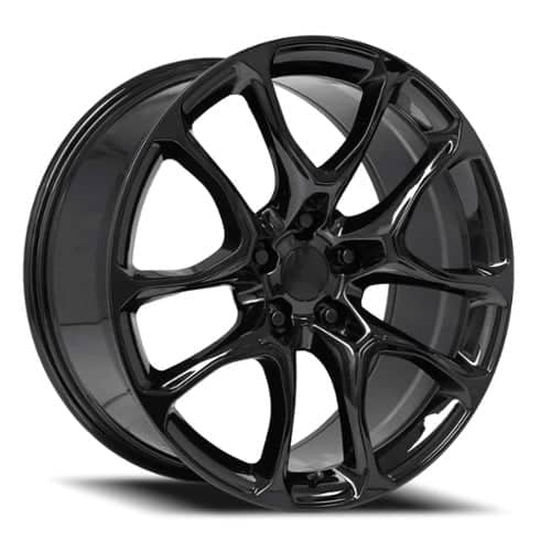 Factory Reproductions FR 551F 20x9 5x127 35 ET Gloss Black (551090355002F)
