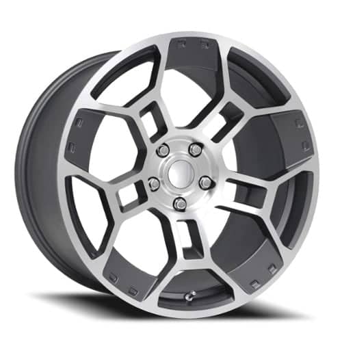 Factory Reproductions FR 701F 19x10 5x114.3 35 ET 70.5 CB Satin Gunmetal (701910351225F)