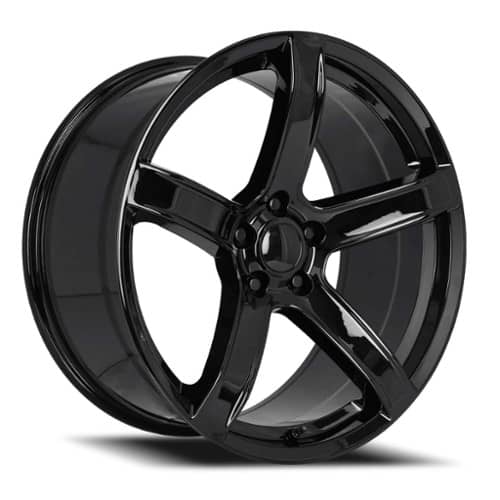 Factory Reproductions FR 77F 20x11 5x115 -2 ET Gloss Black (77011021502F)