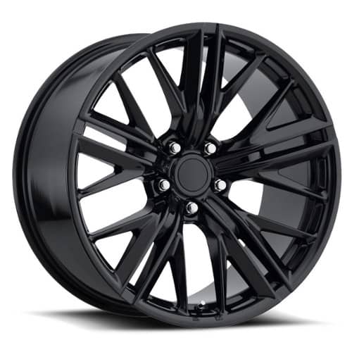 Factory Reproductions FR 28 ZL1 Camaro 20x10 5x120 32 ET 66.9 CB Gloss Black (28010322002)
