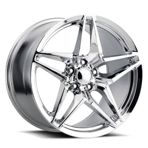 Factory Reproductions FR 29 C7 ZR1 Corvette 19x12 5x120.65 59 ET 70.3 CB Chrome (29912593401)