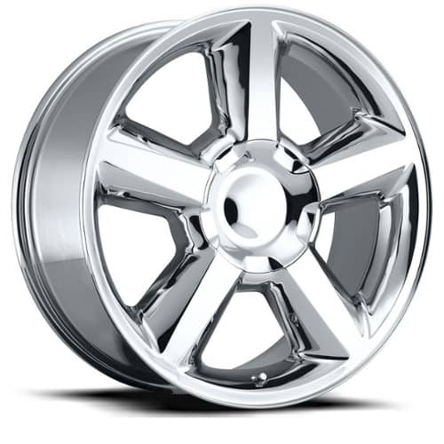 Factory Reproductions FR 31 Chevy Tahoe 22x9 6x139.7 30 ET 78.1 CB Chrome (31290316501)