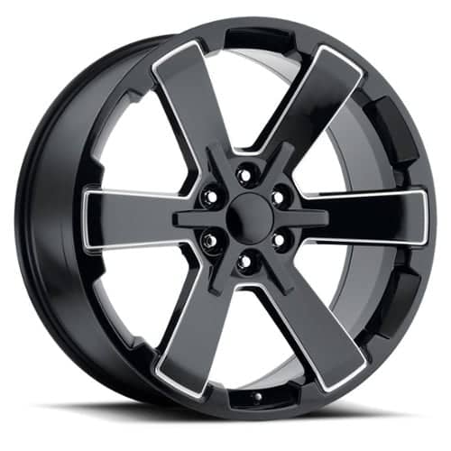 Factory Reproductions FR 45 GMC SixStar Black / Milled (45290246513)
