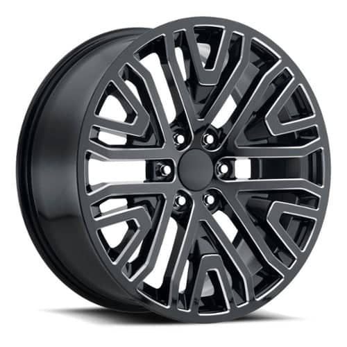 Factory Reproductions FR93 GMC MeshSplit Gloss Black Milled (93290286513)