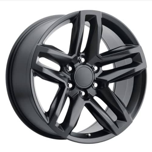 Factory Reproductions FR94 Z71 Split 5 Spoke Satin Black (94090156503)