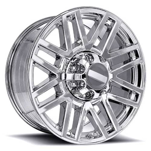 Factory Reproductions FR 751 Super Duty Closed Cap 22x9 8x170 40 ET 125 CB Chrome (751290407001)