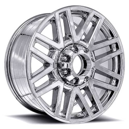 Factory Reproductions FR 751 Super Duty Open Cap 22x9 8x170 40 ET 125 CB Chrome (751290407001OE)