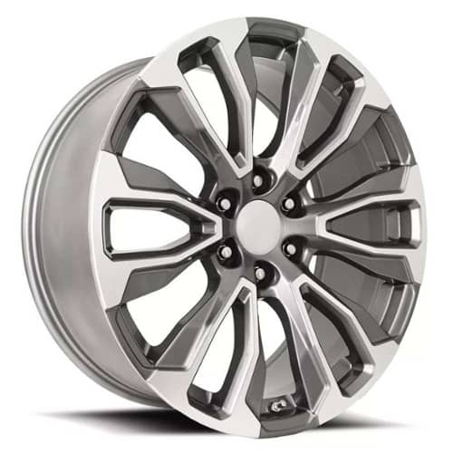 Factory Reproductions FR203 GMC Denali 12 24x10 6x139.7 31 ET 78.1 CB Chrome (203410316501)