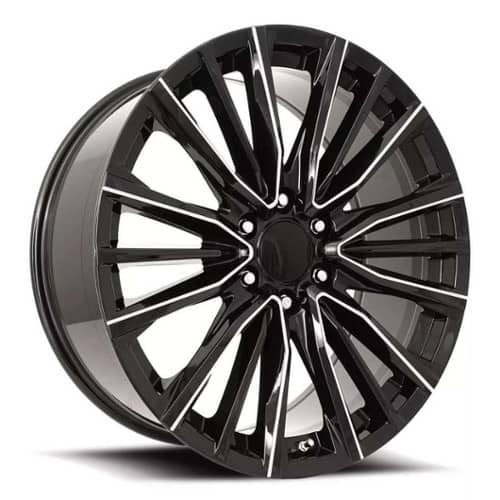 Factory Reproductions FR205 Platinum V 26x10 6x139.7 28 ET 78.1 CB Black Milled (205610286513)