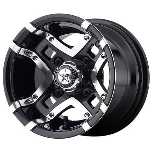 Fairway Alloy FA123 Prestige Gloss Black Machined (FA-123-M)