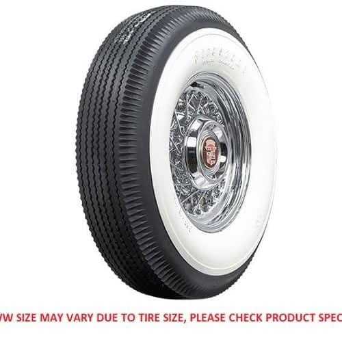 Firestone Deluxe Champion Bias Ply 820-15 WW (613118C)