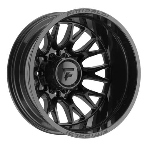 Fittipaldi FD650B Rear 22x8.25 8x210 -202 ET 154.3 CB Gloss Black (FD650R-22828210N202B)