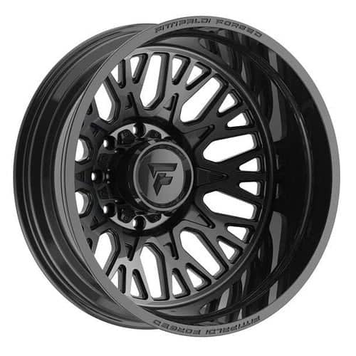 Fittipaldi FDF605B Rear 24x8.25 8x200 -223 ET 142.2 CB Black (FDF605R-24828200N223B)