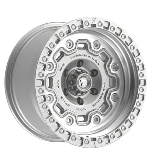 Fittipaldi FT100MS Gloss Silver Machined (FT100-17905127N12MS)