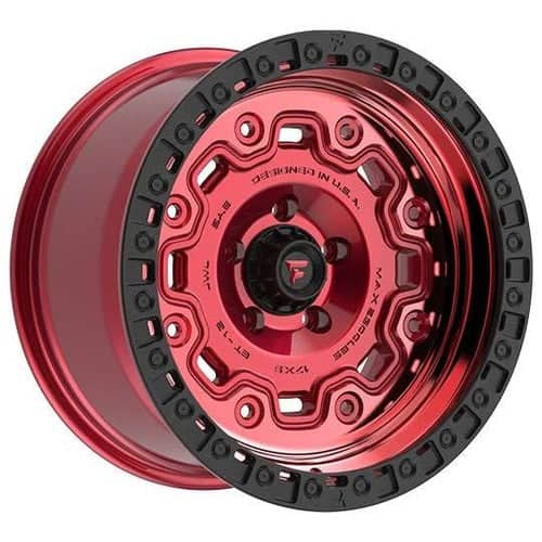 Fittipaldi FT100RTB Machined Red Tint/Black Ring (FT100-17906135N12RTB)
